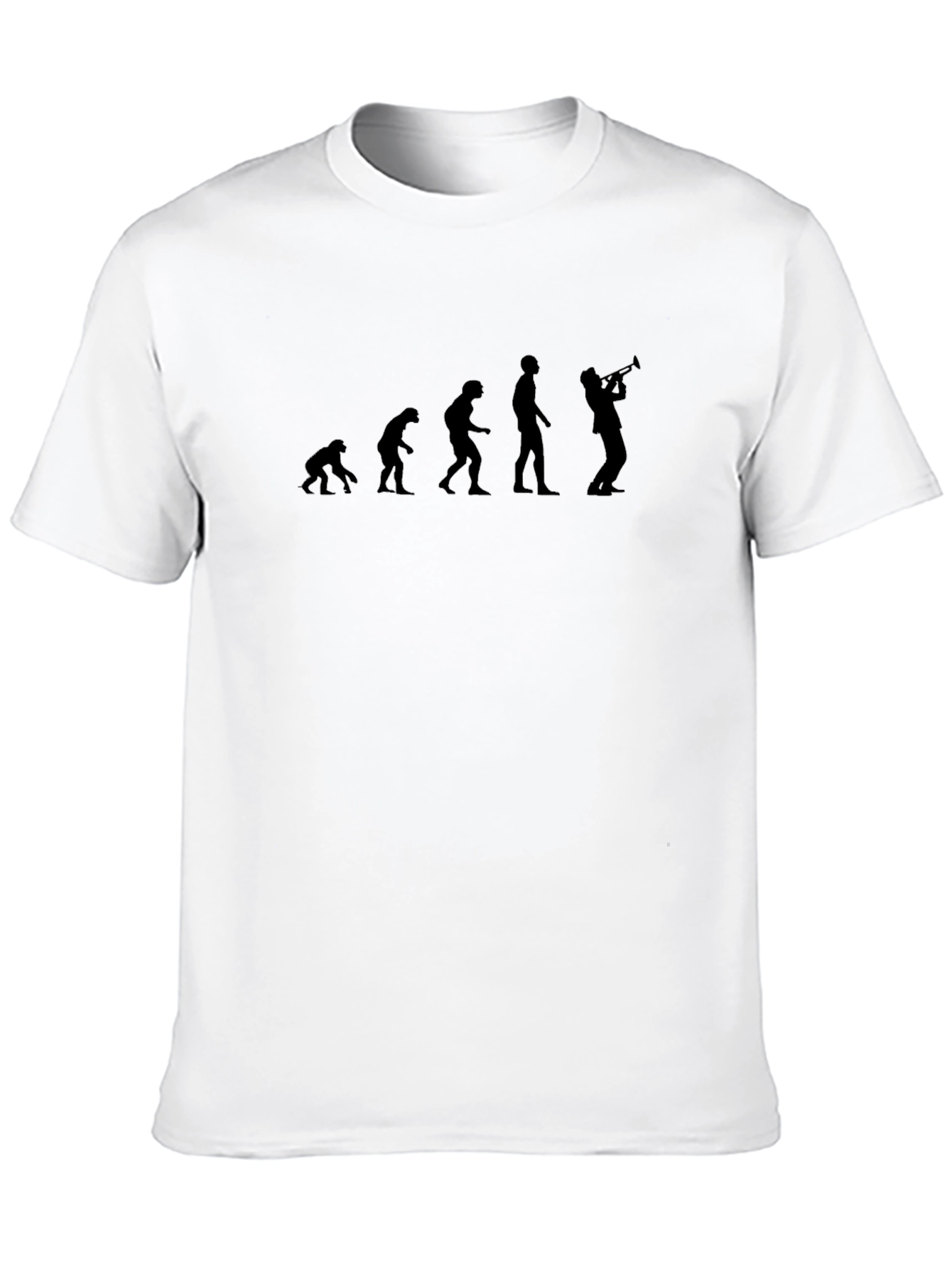 Evolution of Music Black T-Shirt