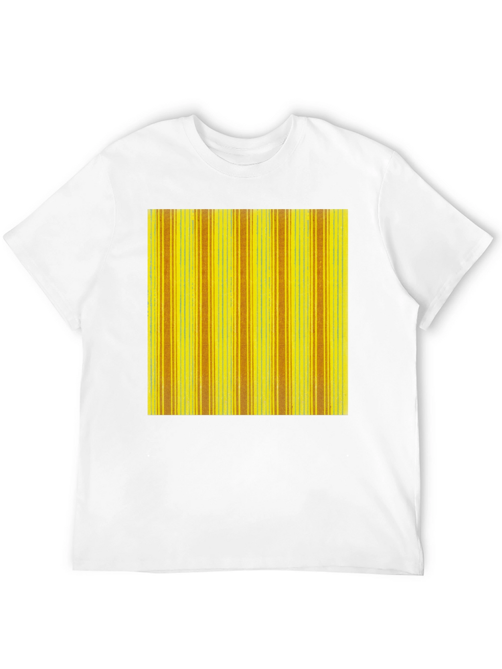 Striped Pattern Tee - Casual Wear