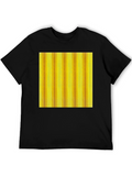 Striped Pattern Tee - Casual Wear