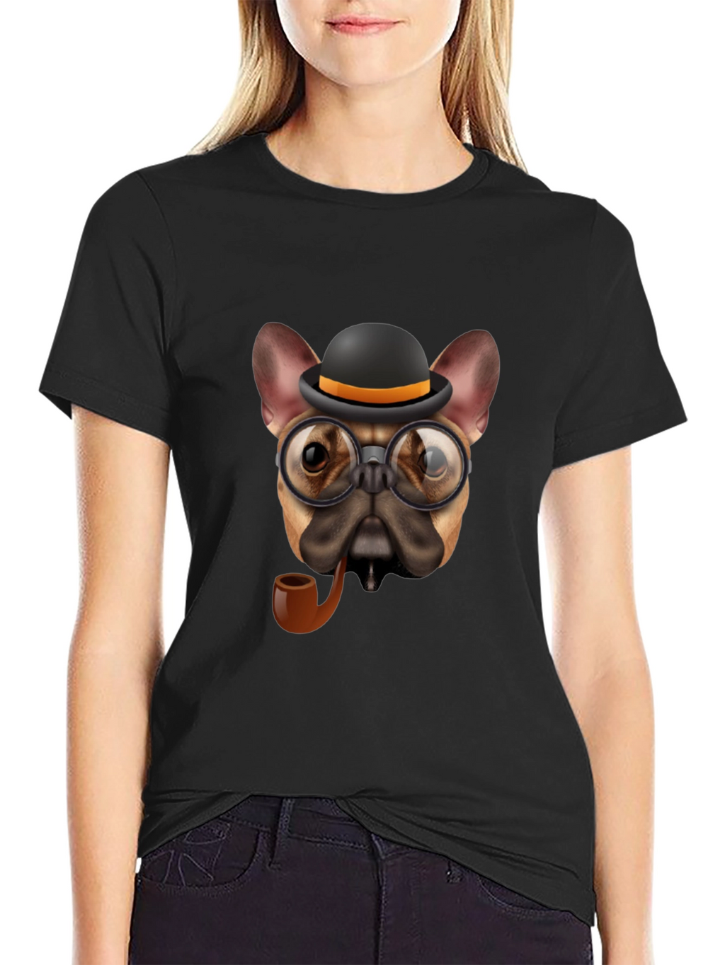 Gentleman Bulldog T-Shirt – Vintage Dog Graphic Tee