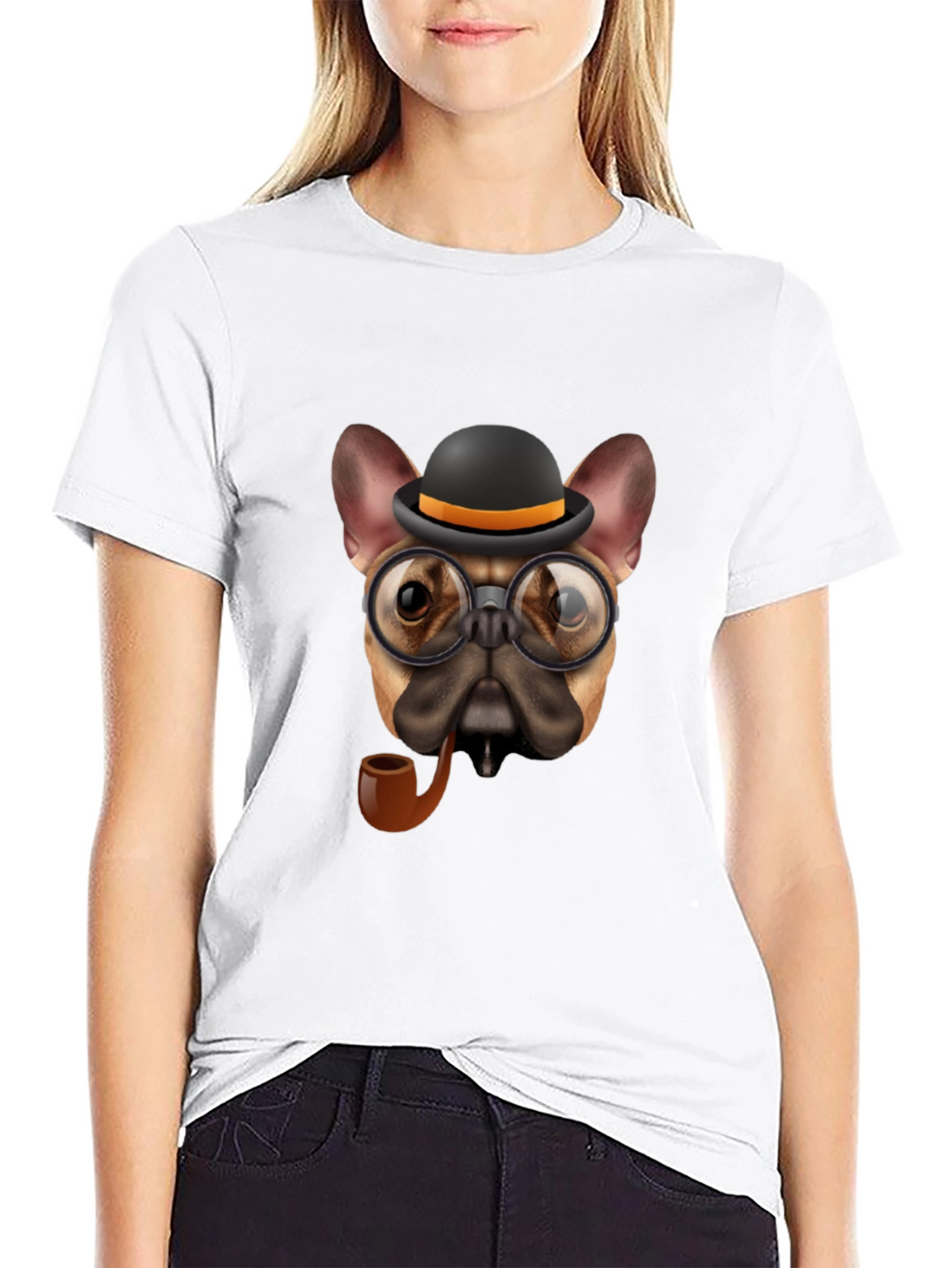 Gentleman Bulldog T-Shirt – Vintage Dog Graphic Tee