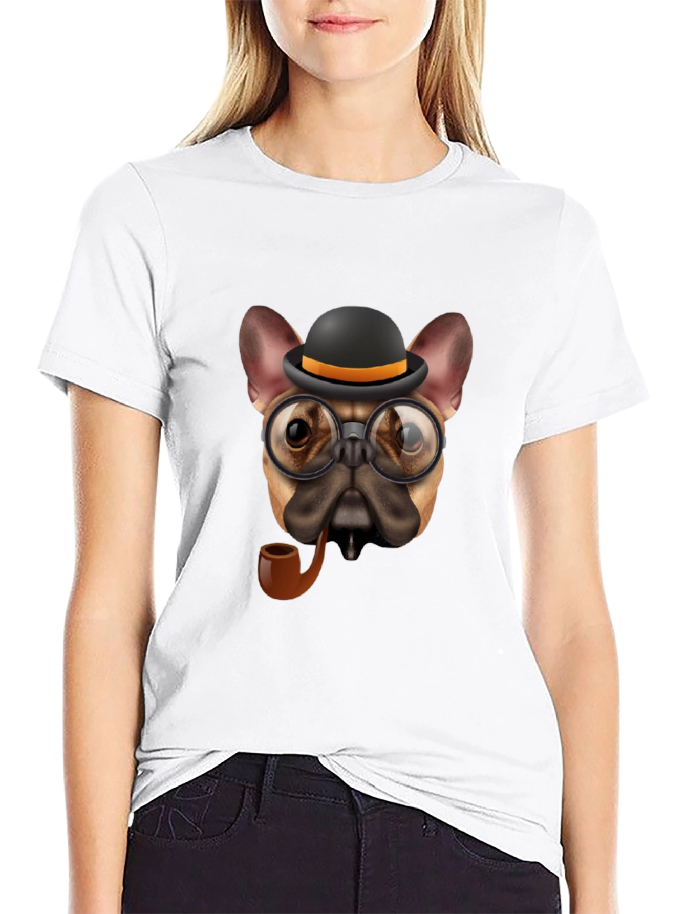 Gentleman Bulldog T-Shirt – Vintage Dog Graphic Tee