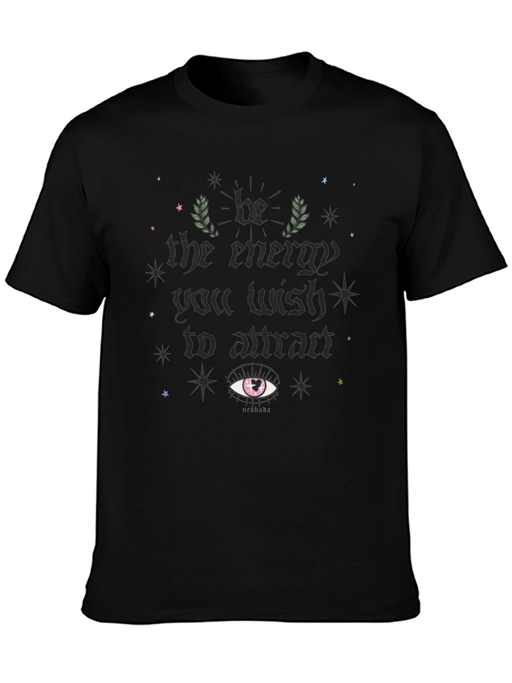 Energy Attraction Black T-Shirt