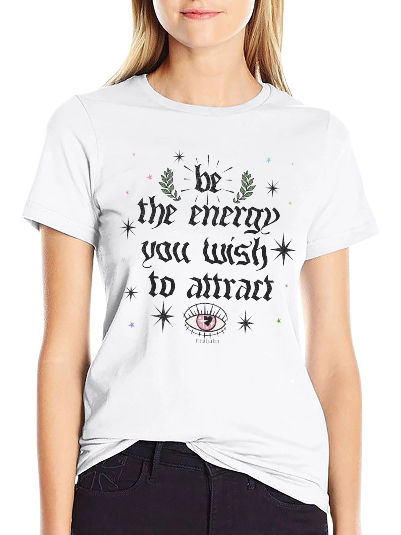 Energy Attraction Black T-Shirt