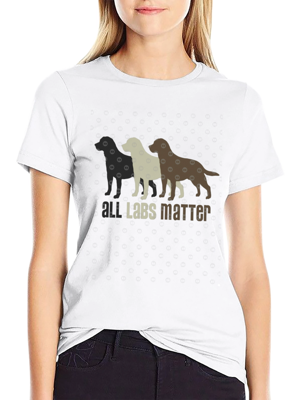 All Labs Matter Black Graphic Tee