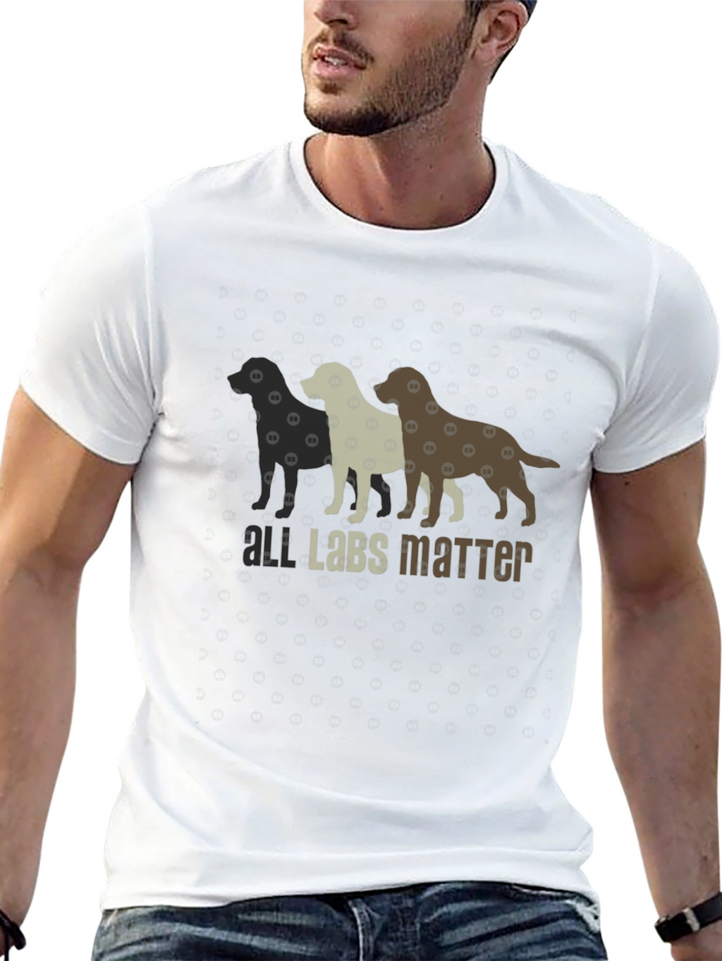 All Labs Matter Black Graphic Tee