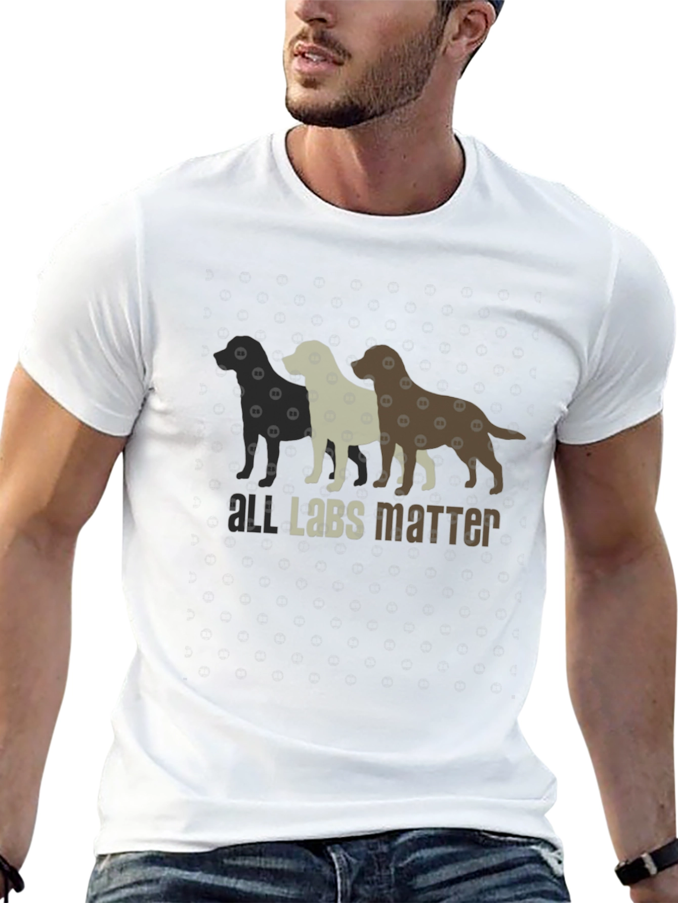 All Labs Matter Black Graphic Tee