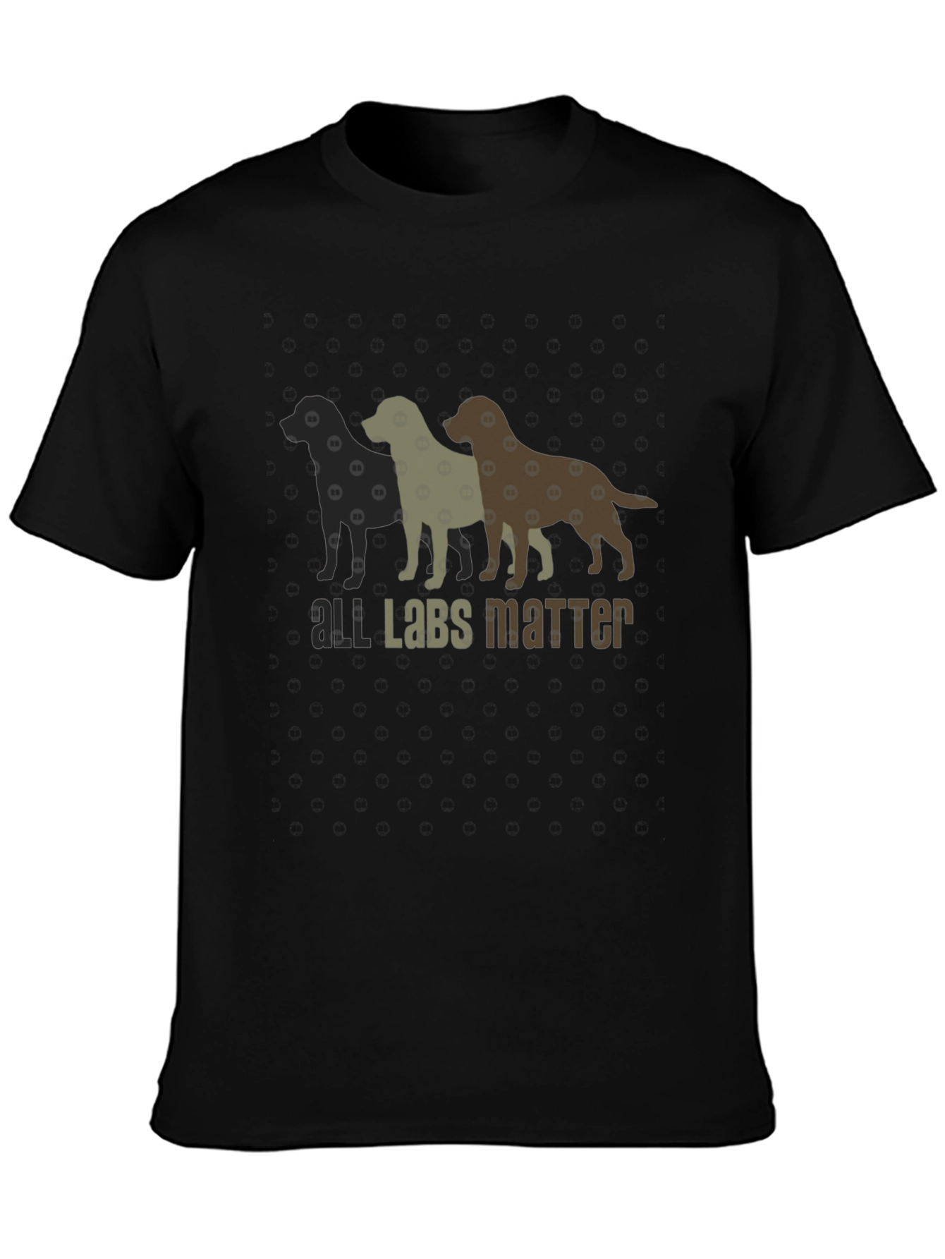 All Labs Matter Black Graphic Tee