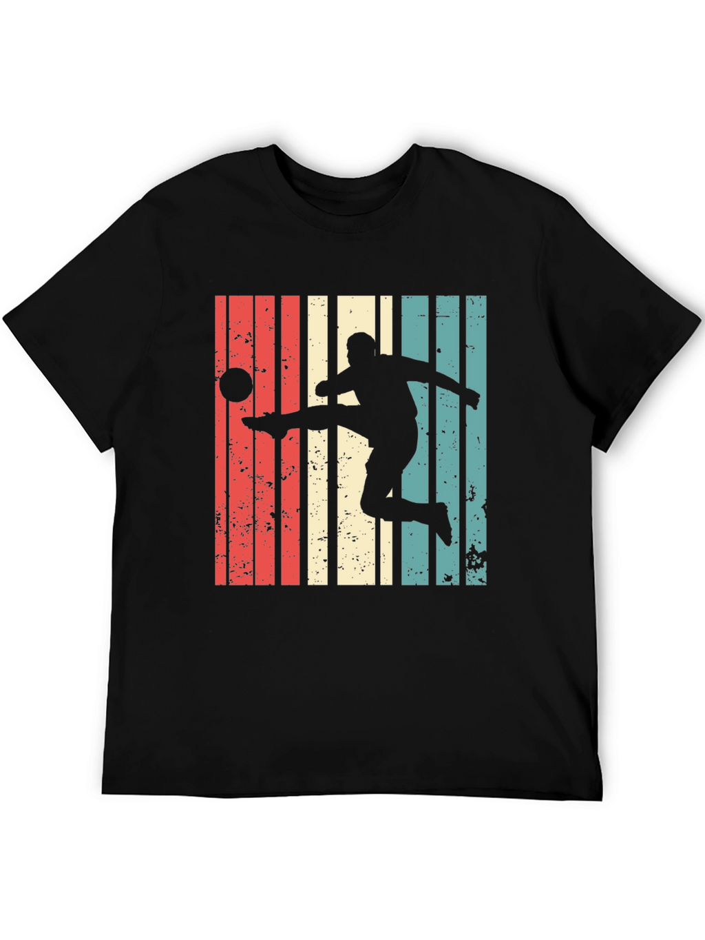 Retro Soccer Player Graphic Tee