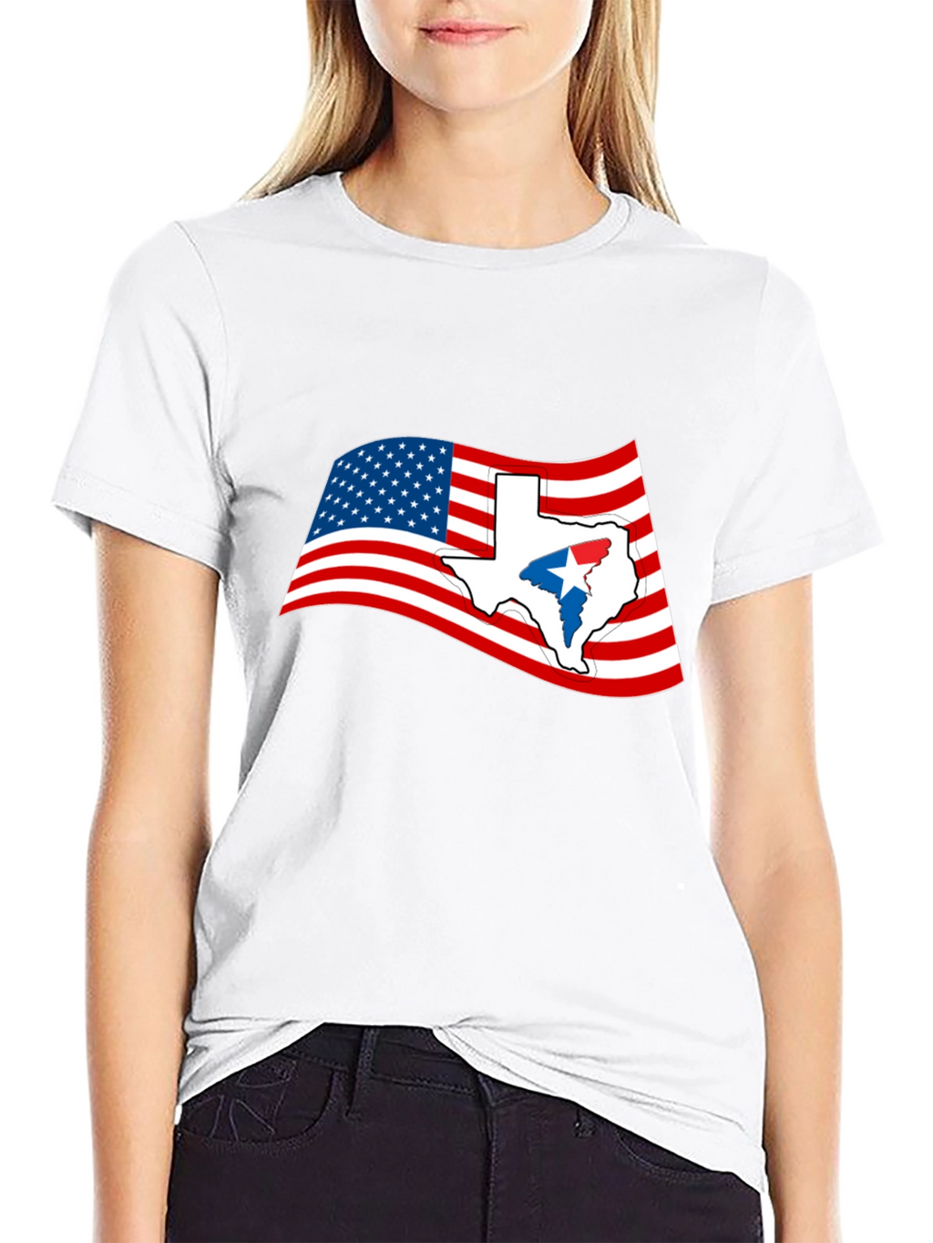 Texas Flag Graphic Tee - USA Pride