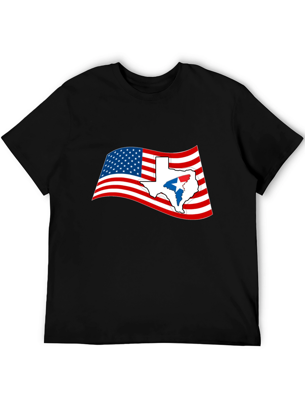 Texas Flag Graphic Tee - USA Pride