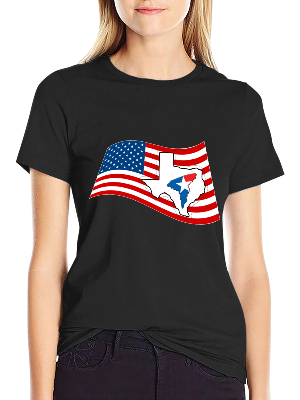 Texas Flag Graphic Tee - USA Pride