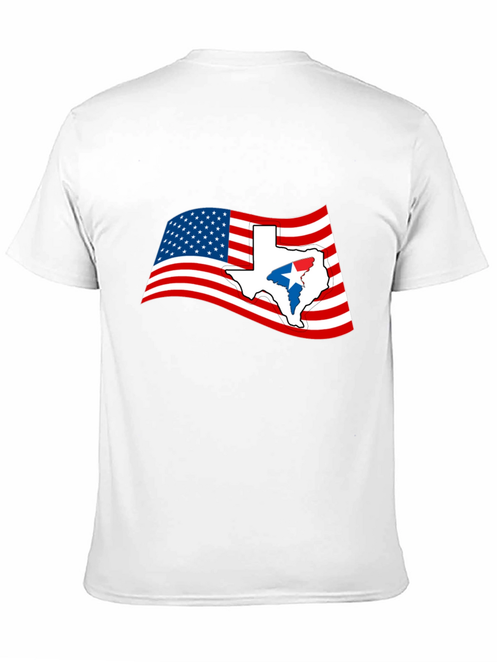 Texas Flag Graphic Tee - USA Pride