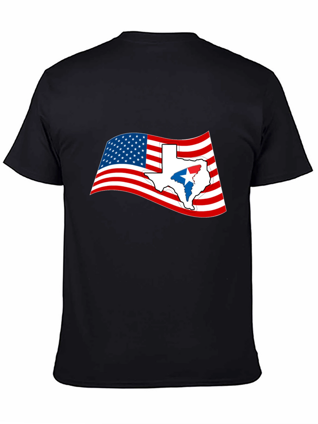 Texas Flag Graphic Tee - USA Pride