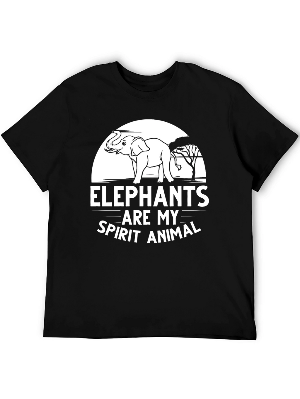 Elephant Spirit Animal Graphic Tee