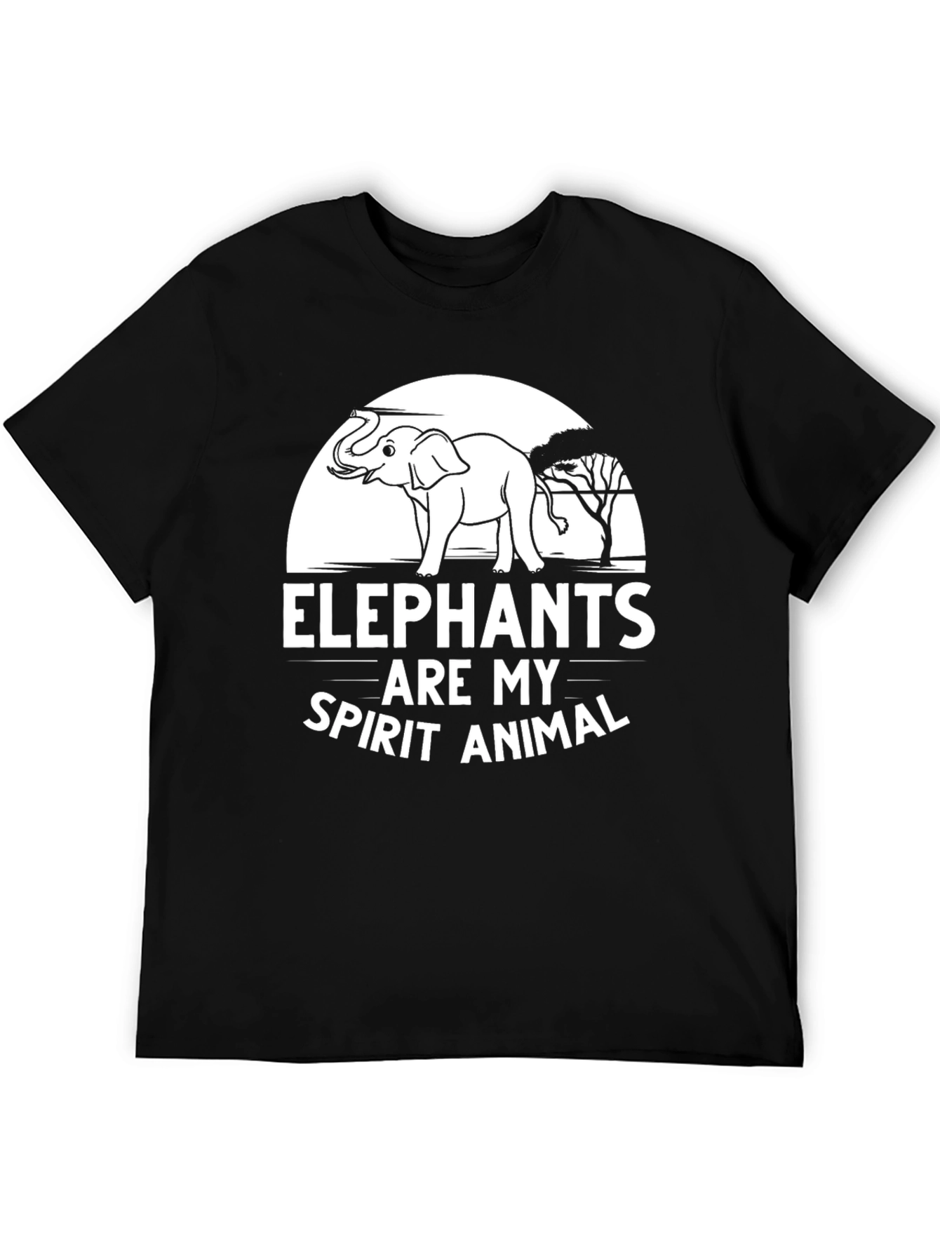 Elephant Spirit Animal Graphic Tee