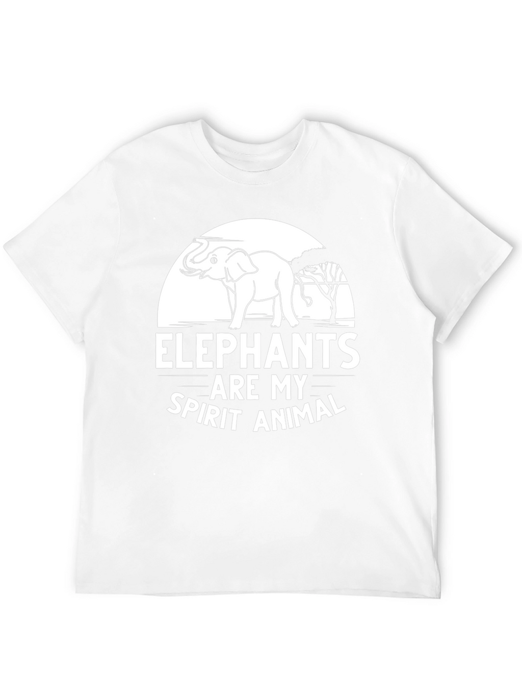 Elephant Spirit Animal Graphic Tee