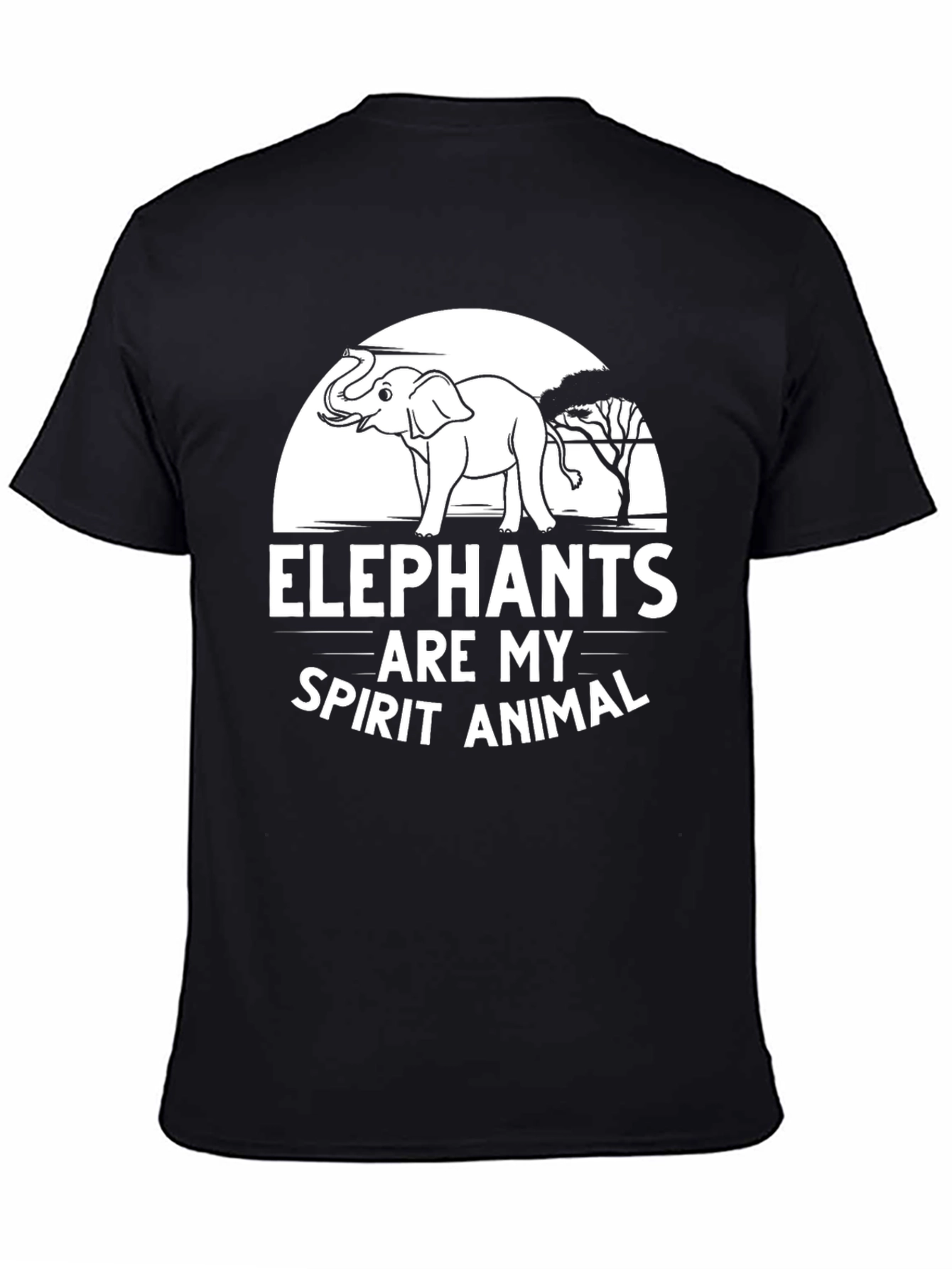 Elephant Spirit Animal Graphic Tee
