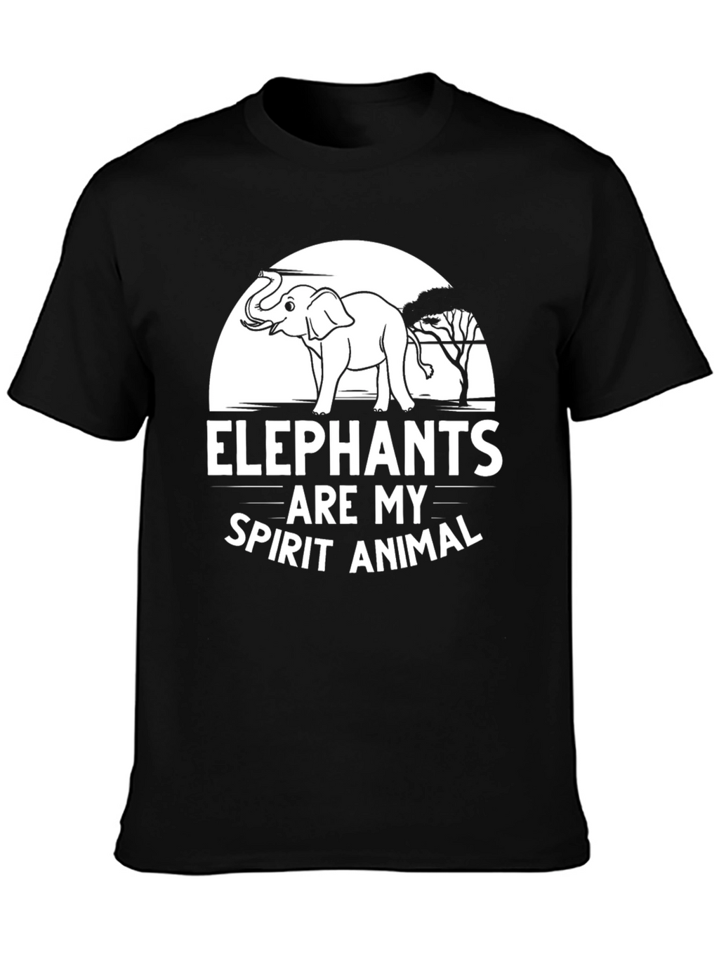 Elephant Spirit Animal Graphic Tee