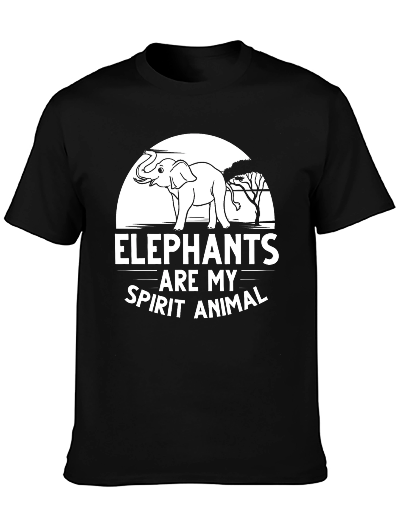 Elephant Spirit Animal Graphic Tee