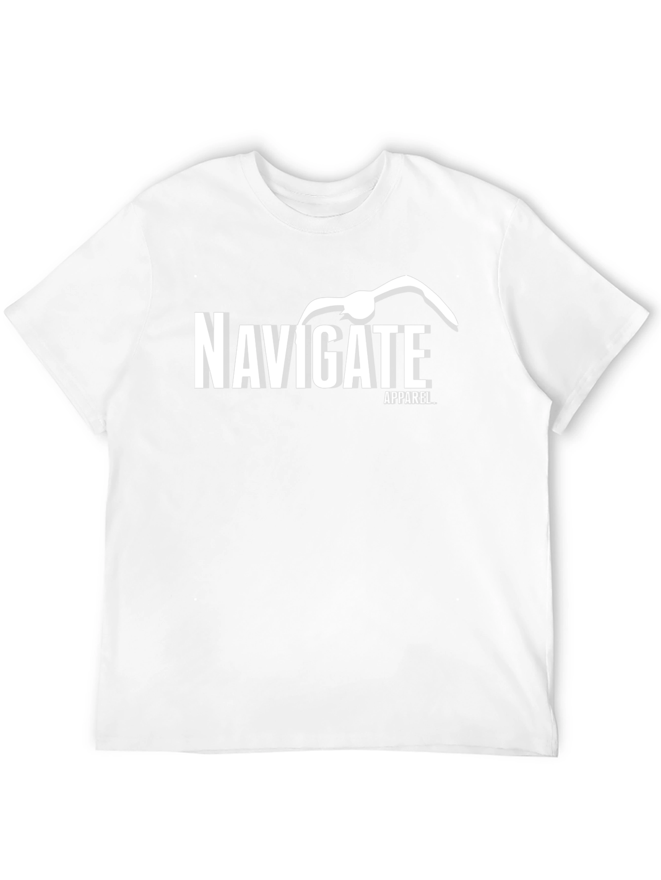 Navigate Apparel Black Graphic T-Shirt