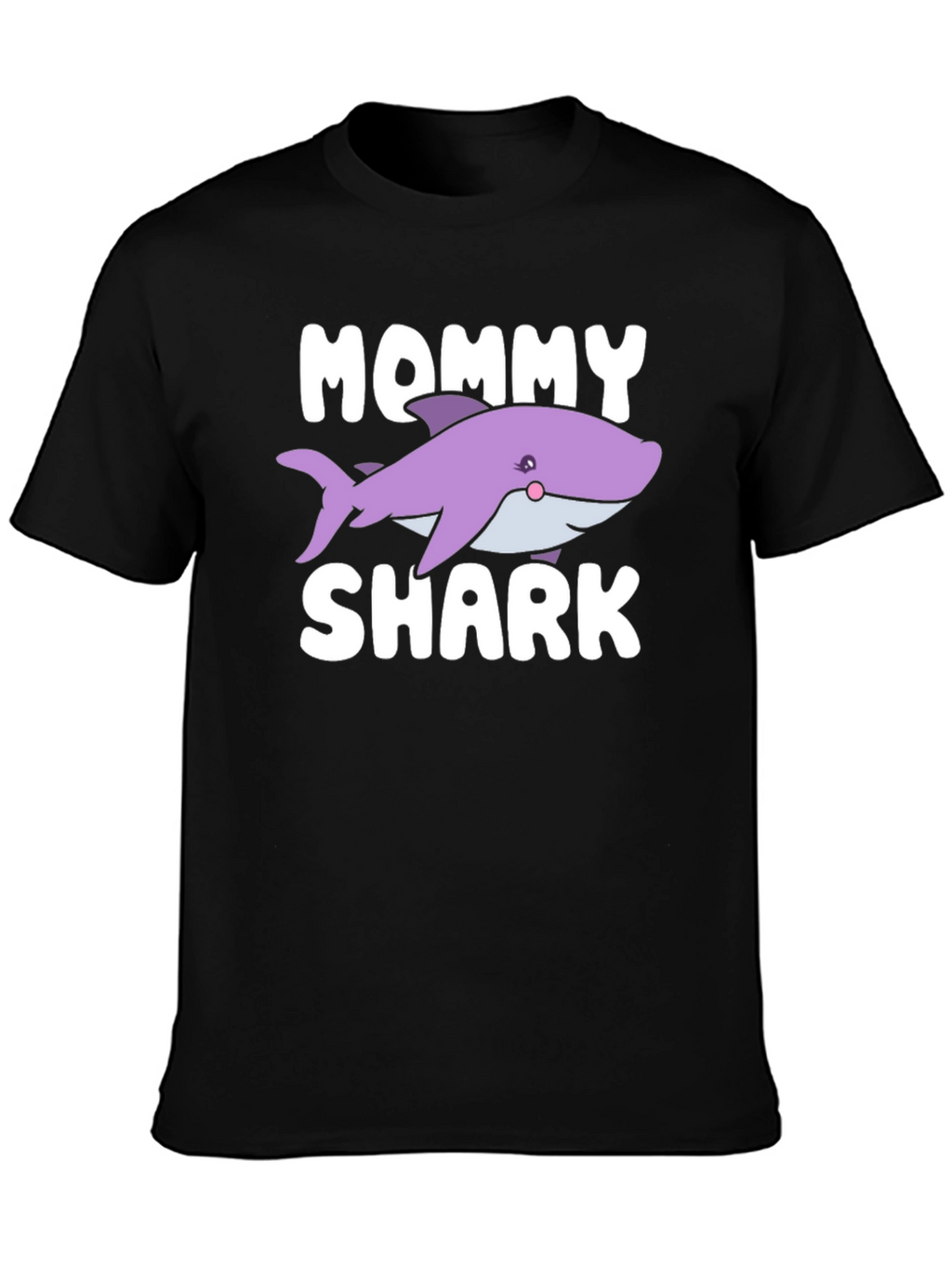 Mommy Shark T-Shirt - Cute Cartoon Shark Design
