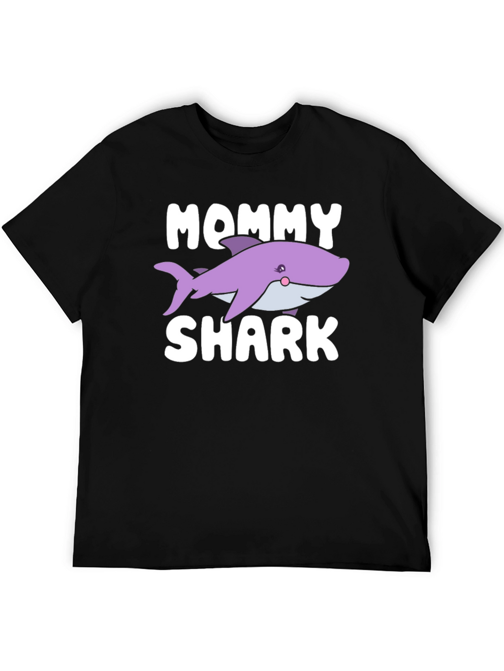 Mommy Shark T-Shirt - Cute Cartoon Shark Design