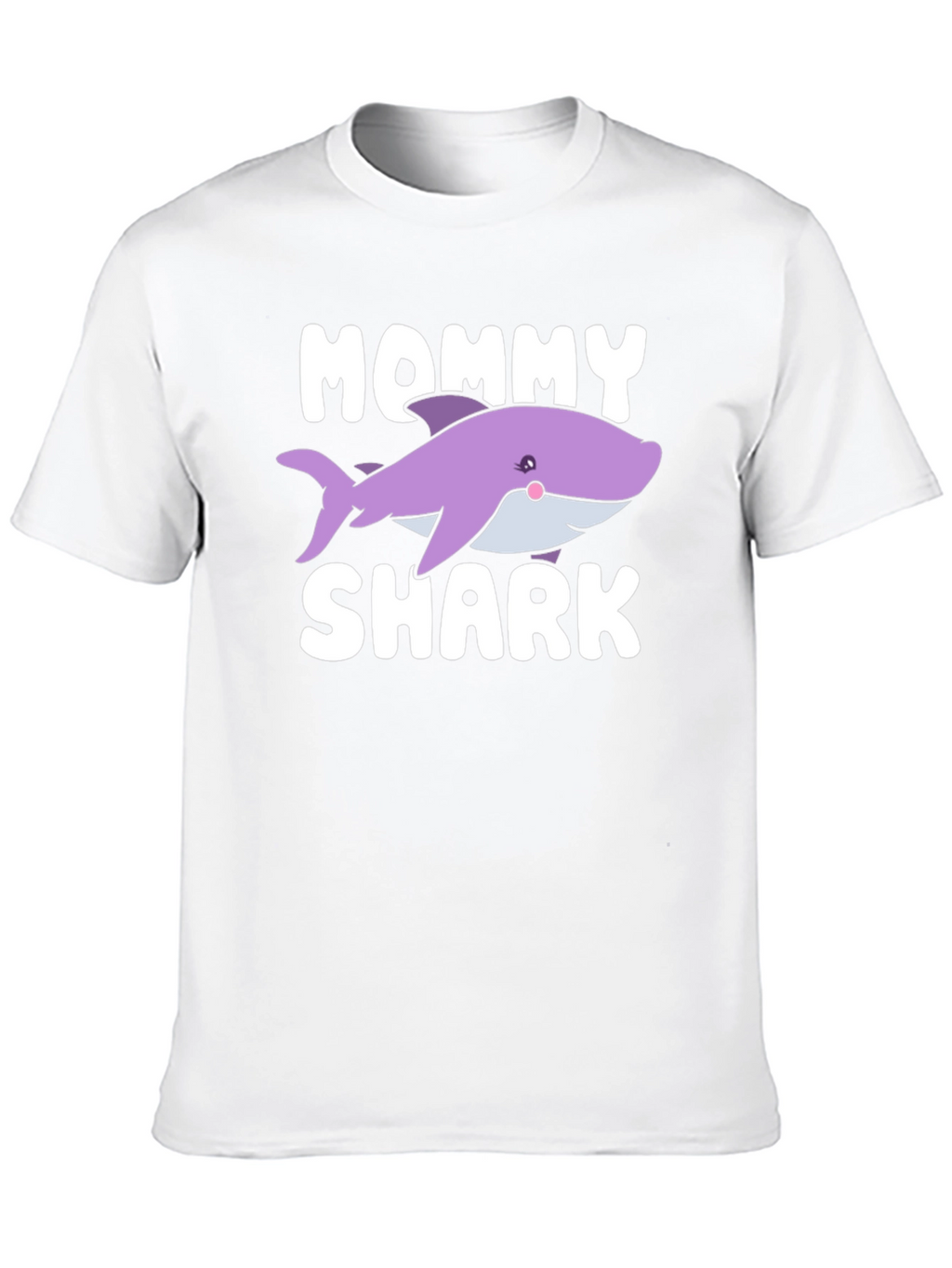 Mommy Shark T-Shirt - Cute Cartoon Shark Design