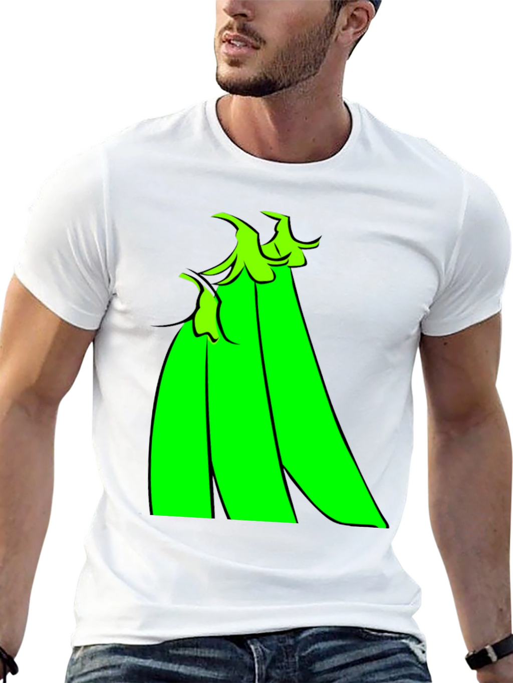 Pea Pod Graphic Tee - Organic Cotton