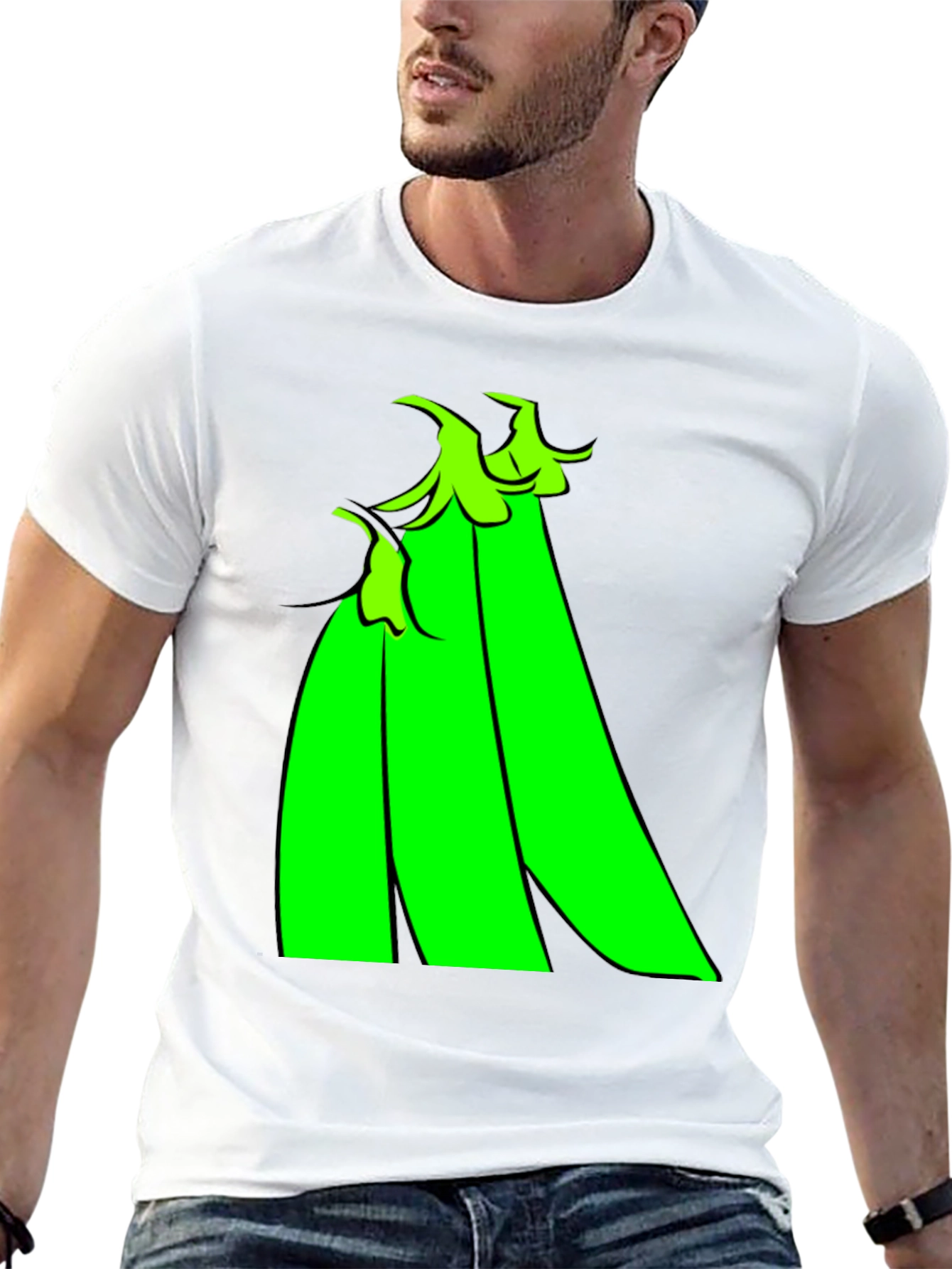 Pea Pod Graphic Tee - Organic Cotton