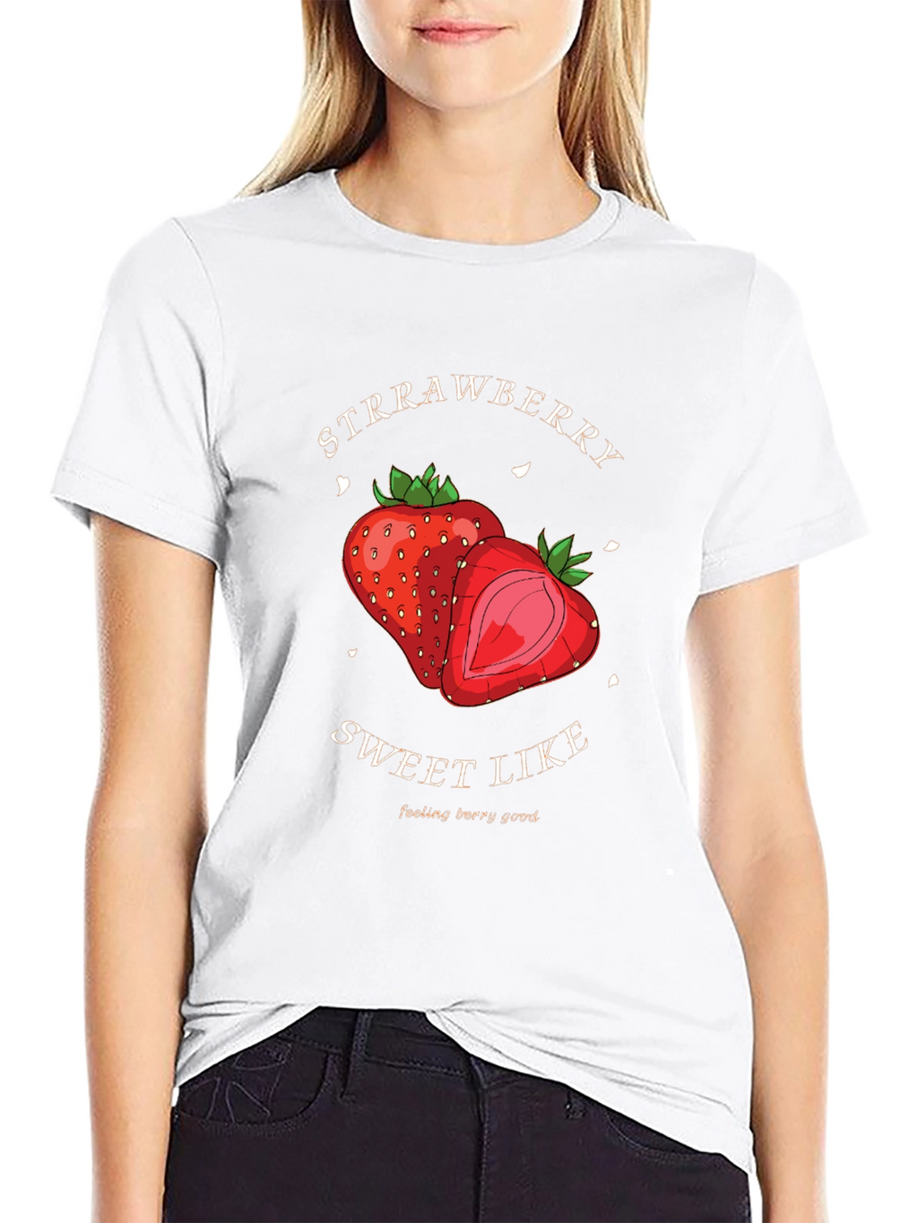 Strawberry Sweet Like Graphic Tee