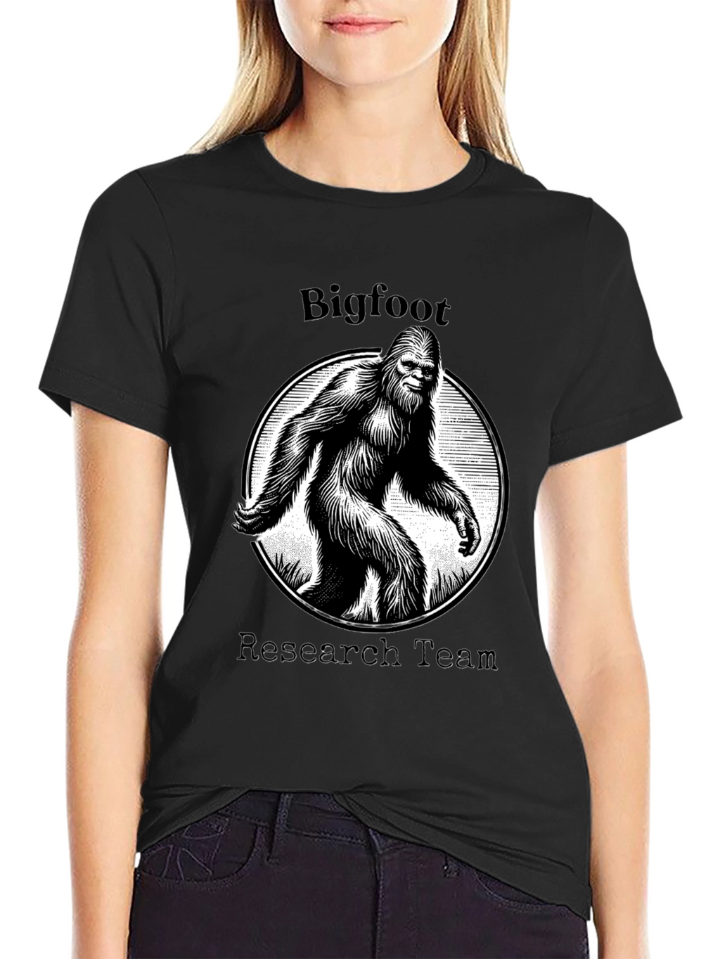 Bigfoot Research Team Graphic T-Shirt
