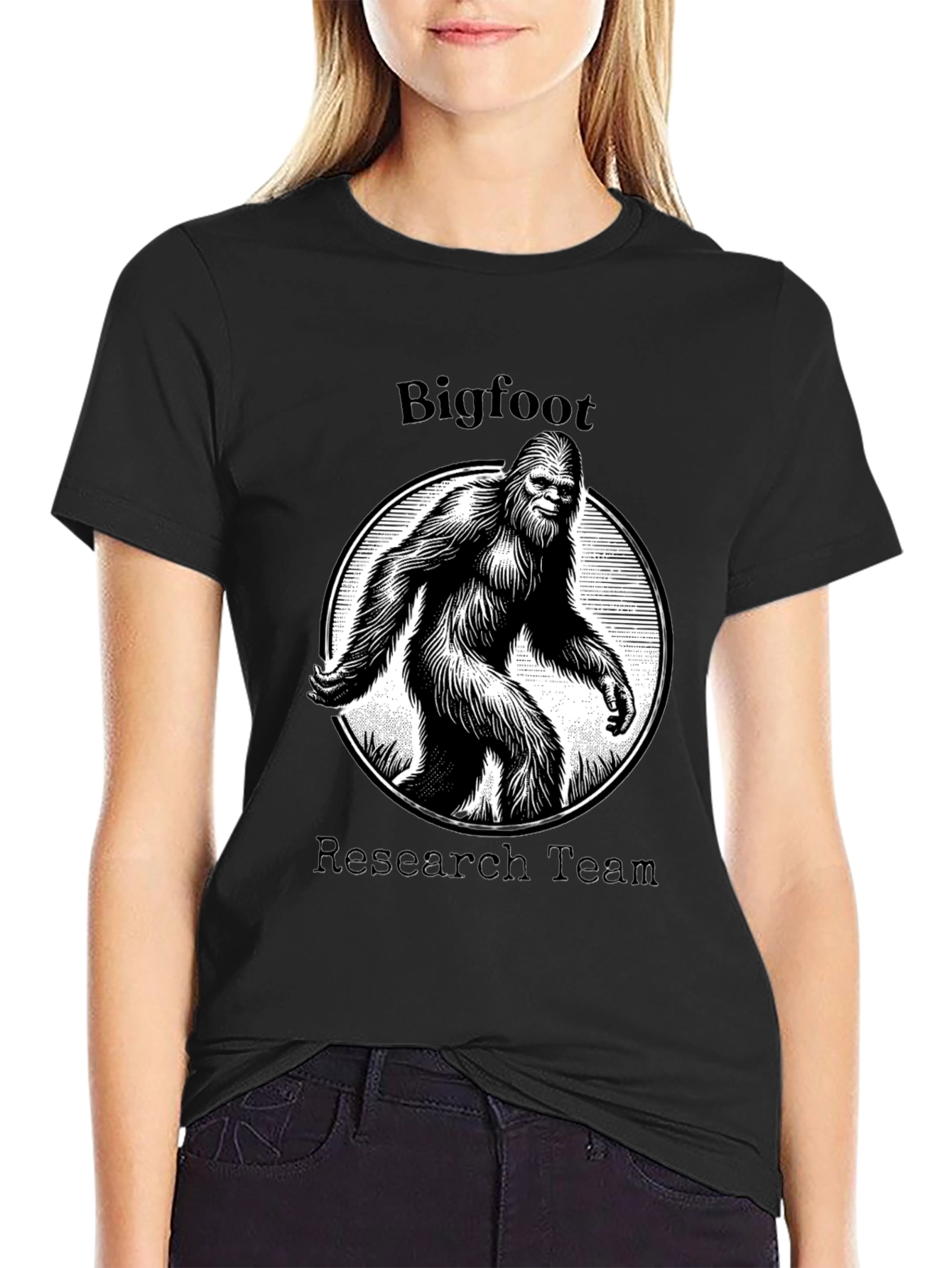 Bigfoot Research Team Graphic T-Shirt