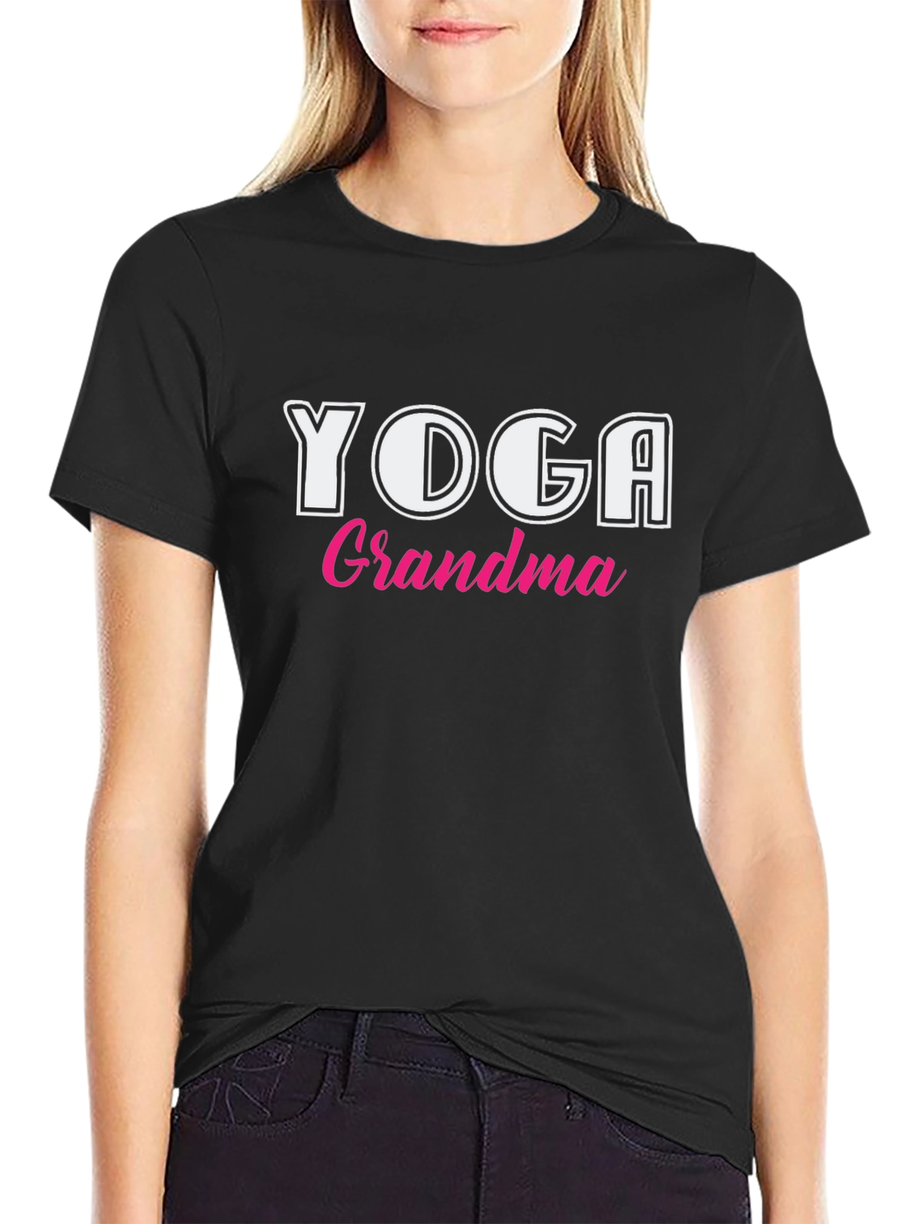 Yoga Grandma Graphic Tee