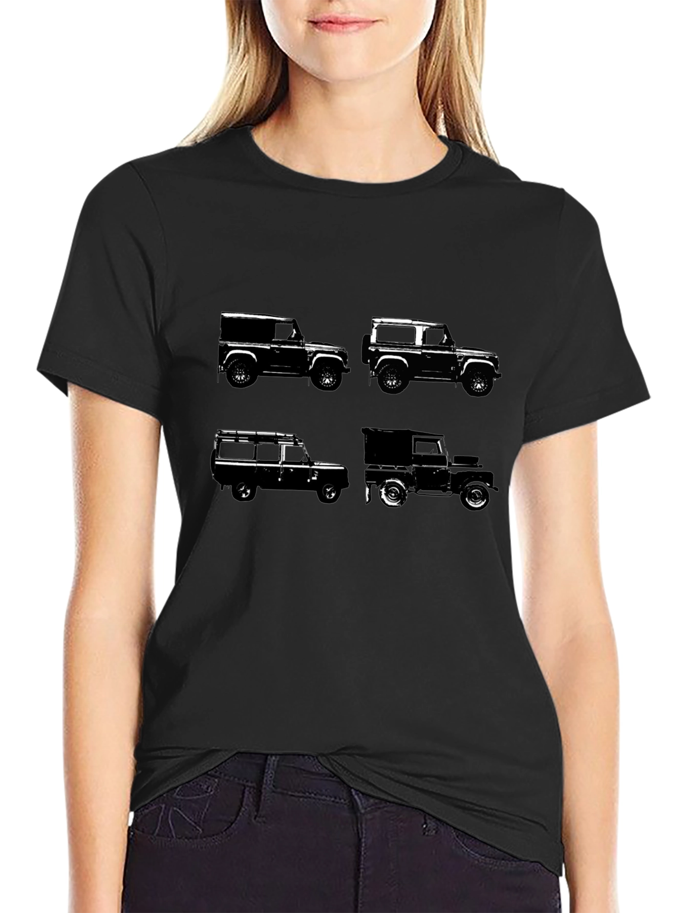 Land Rover Defender T-Shirt - Black