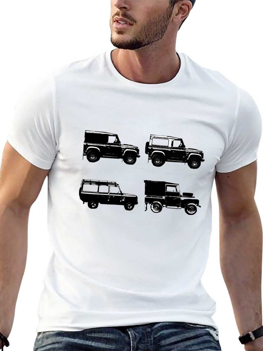 Land Rover Defender T-Shirt - Black