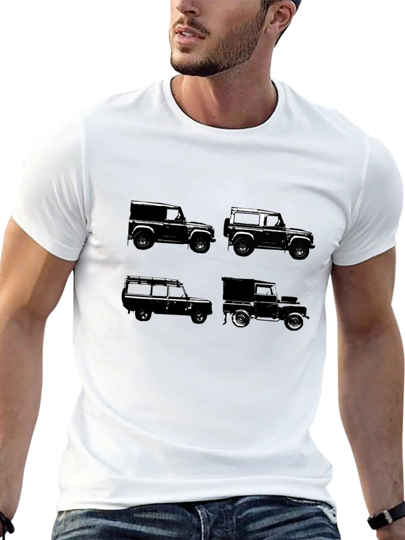 Land Rover Defender T-Shirt - Black