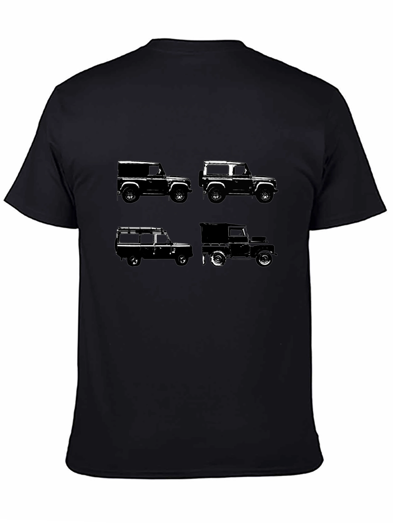 Land Rover Defender T-Shirt - Black
