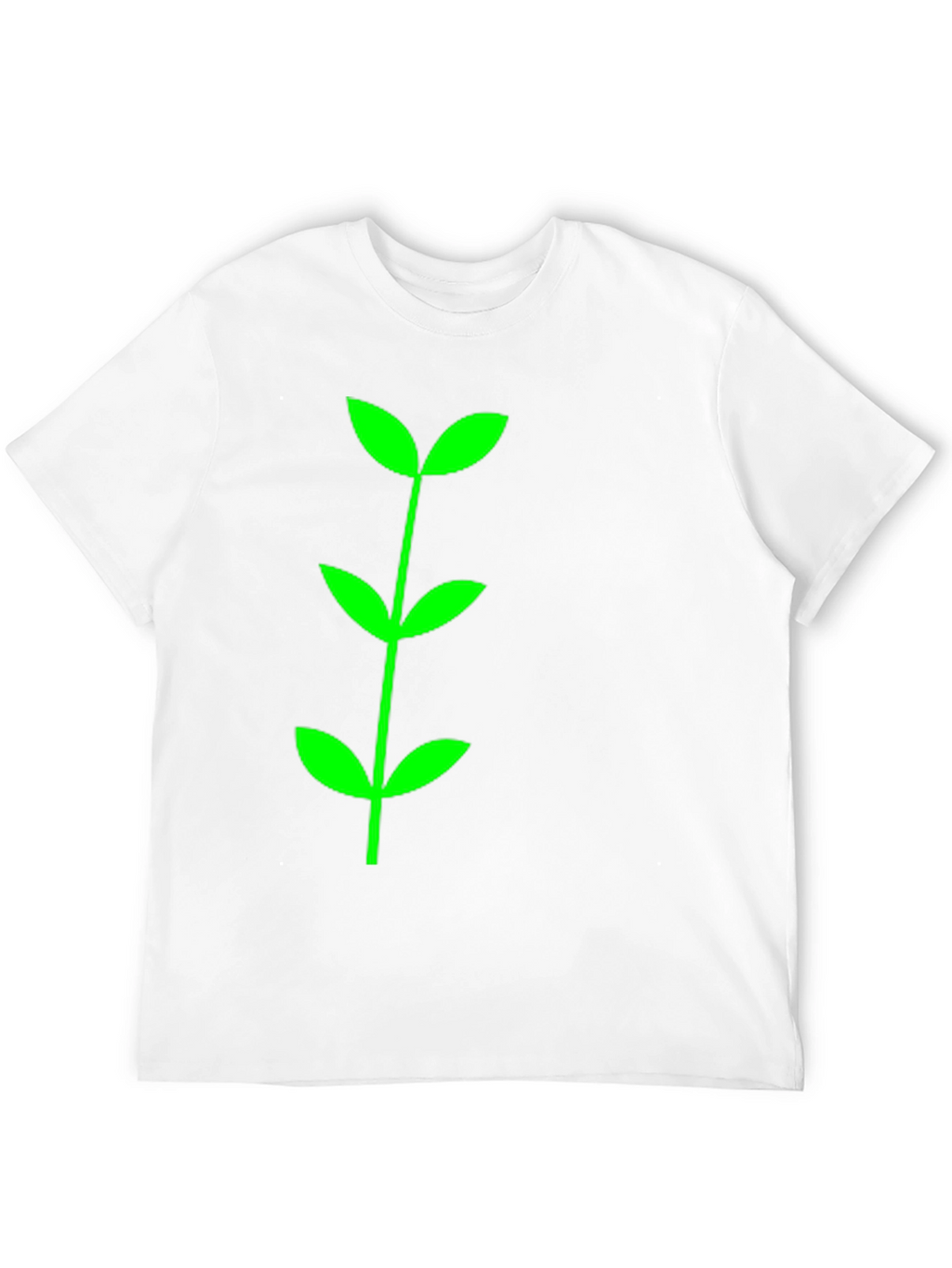 Green Sprout Black T-Shirt - Eco-Friendly Style