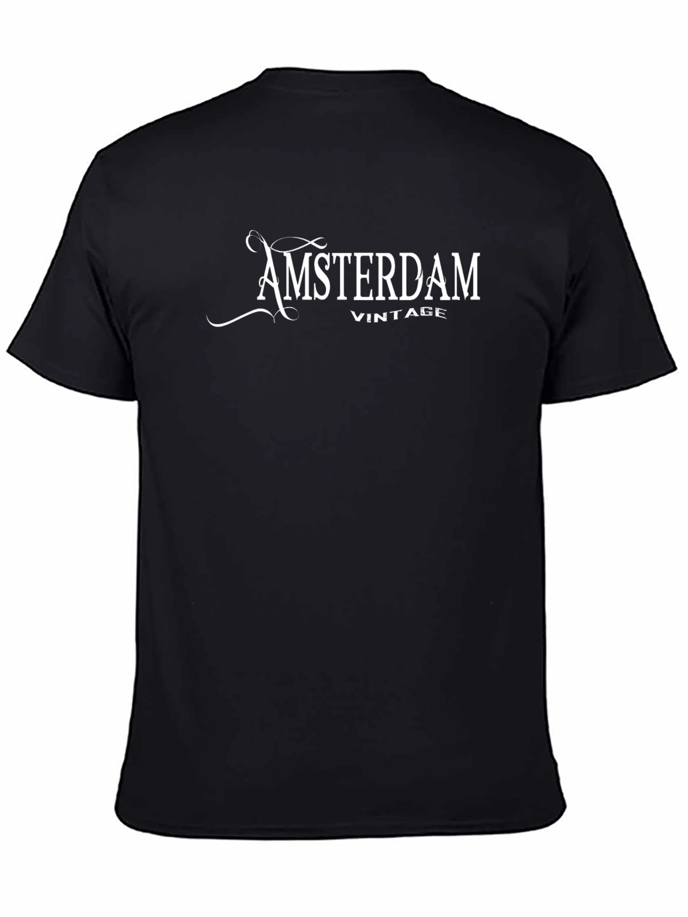 Amsterdam Vintage Black T-Shirt