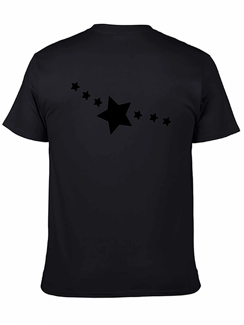 Black Starry Night Graphic Tee