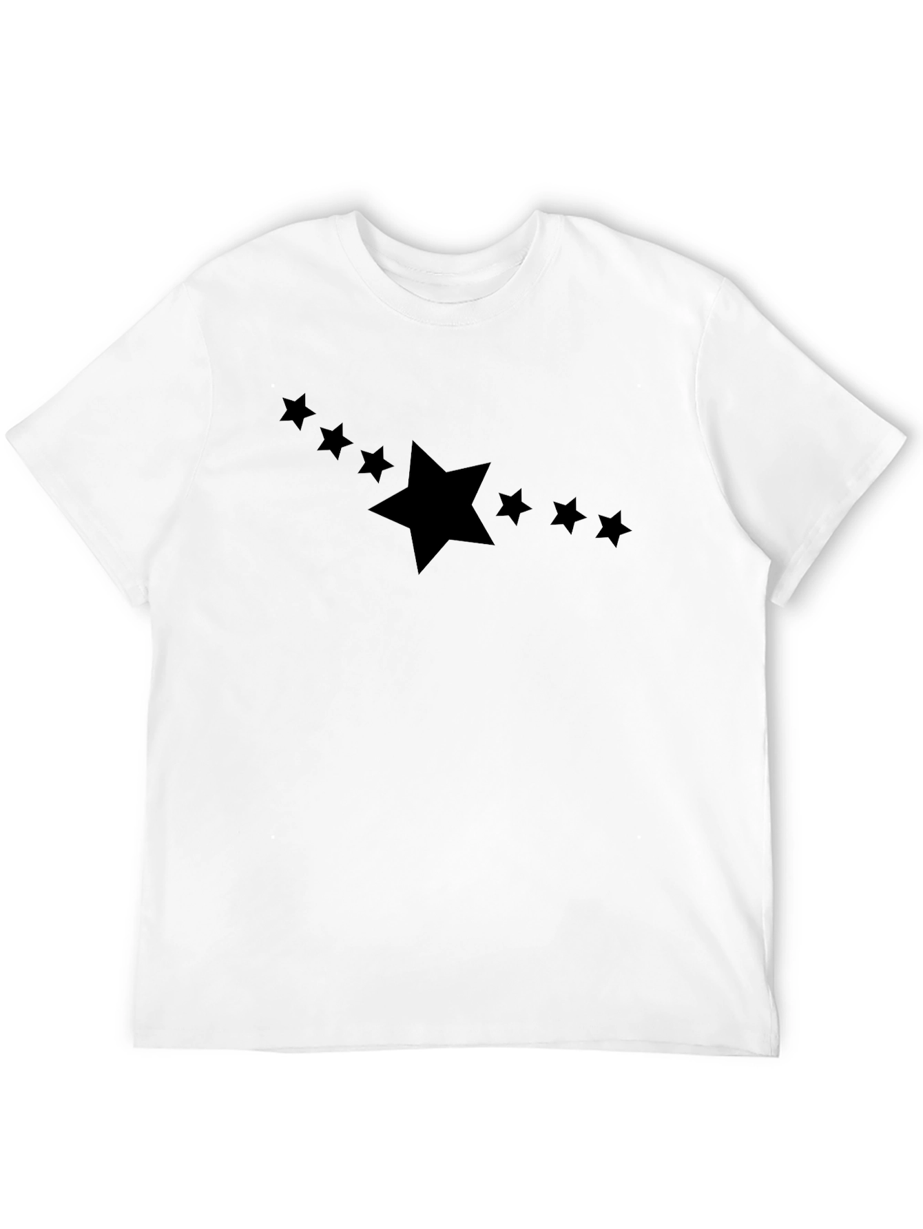 Black Starry Night Graphic Tee