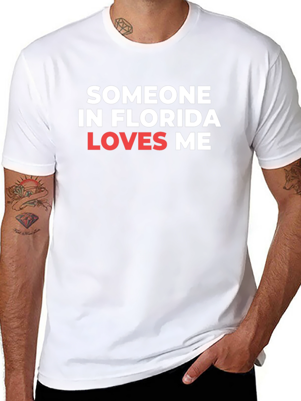 Someone in Florida Loves Me Graphic Tee