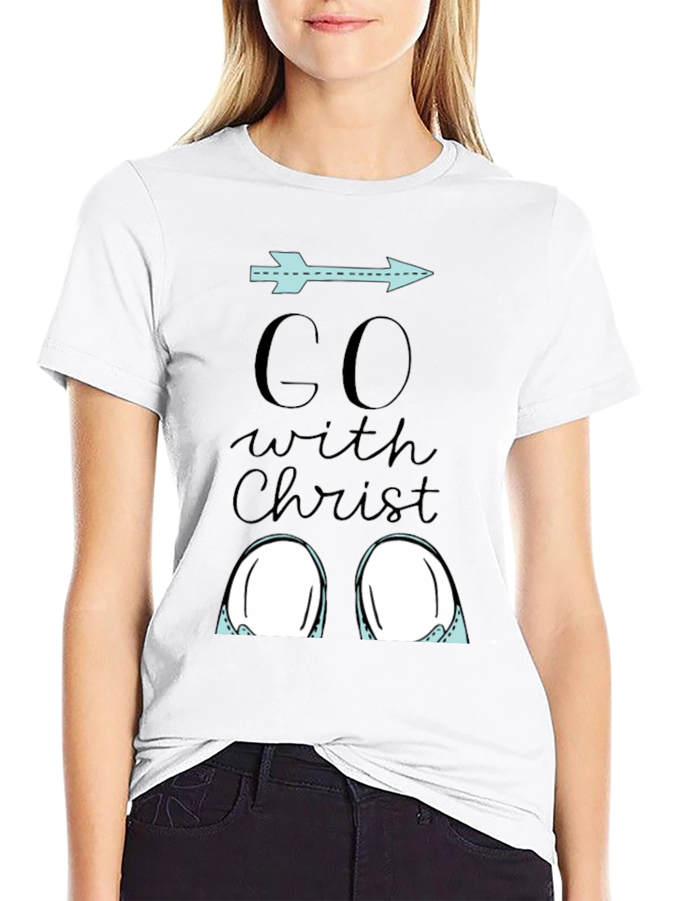 Go With Christ Arrow T-Shirt