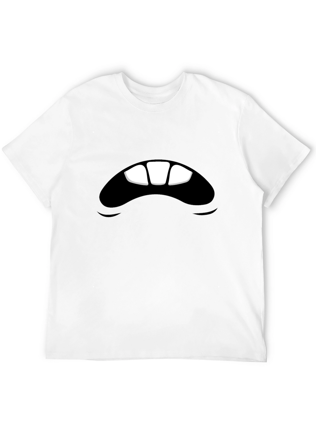 Monster Mouth Black Graphic Tee