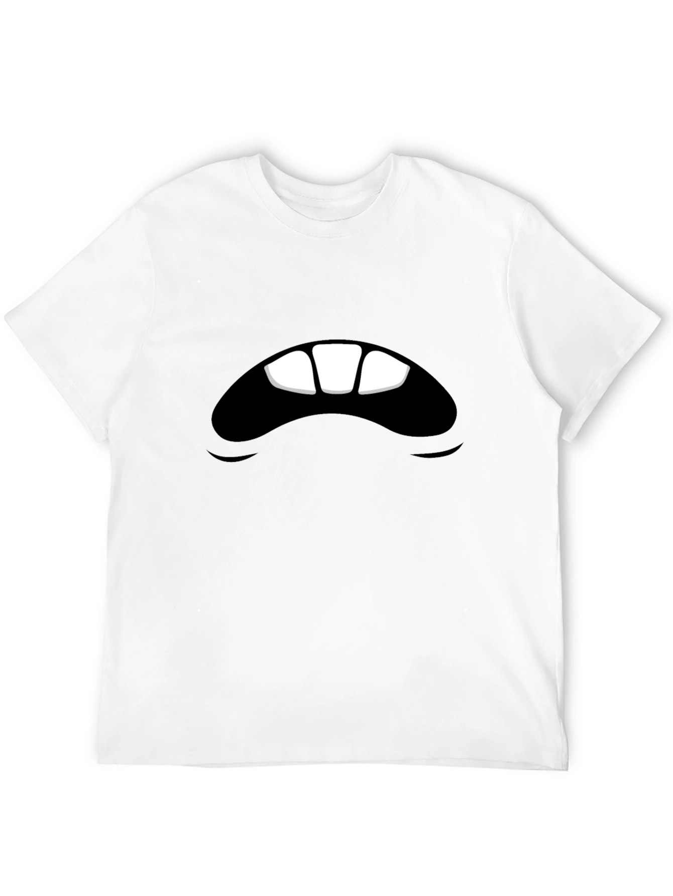 Monster Mouth Black Graphic Tee