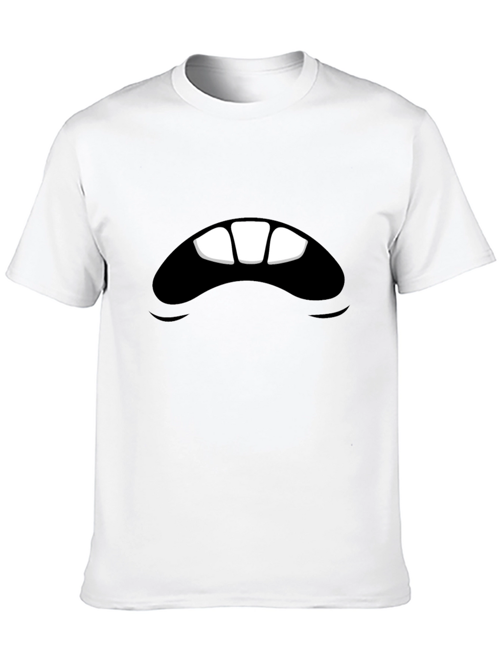 Monster Mouth Black Graphic Tee