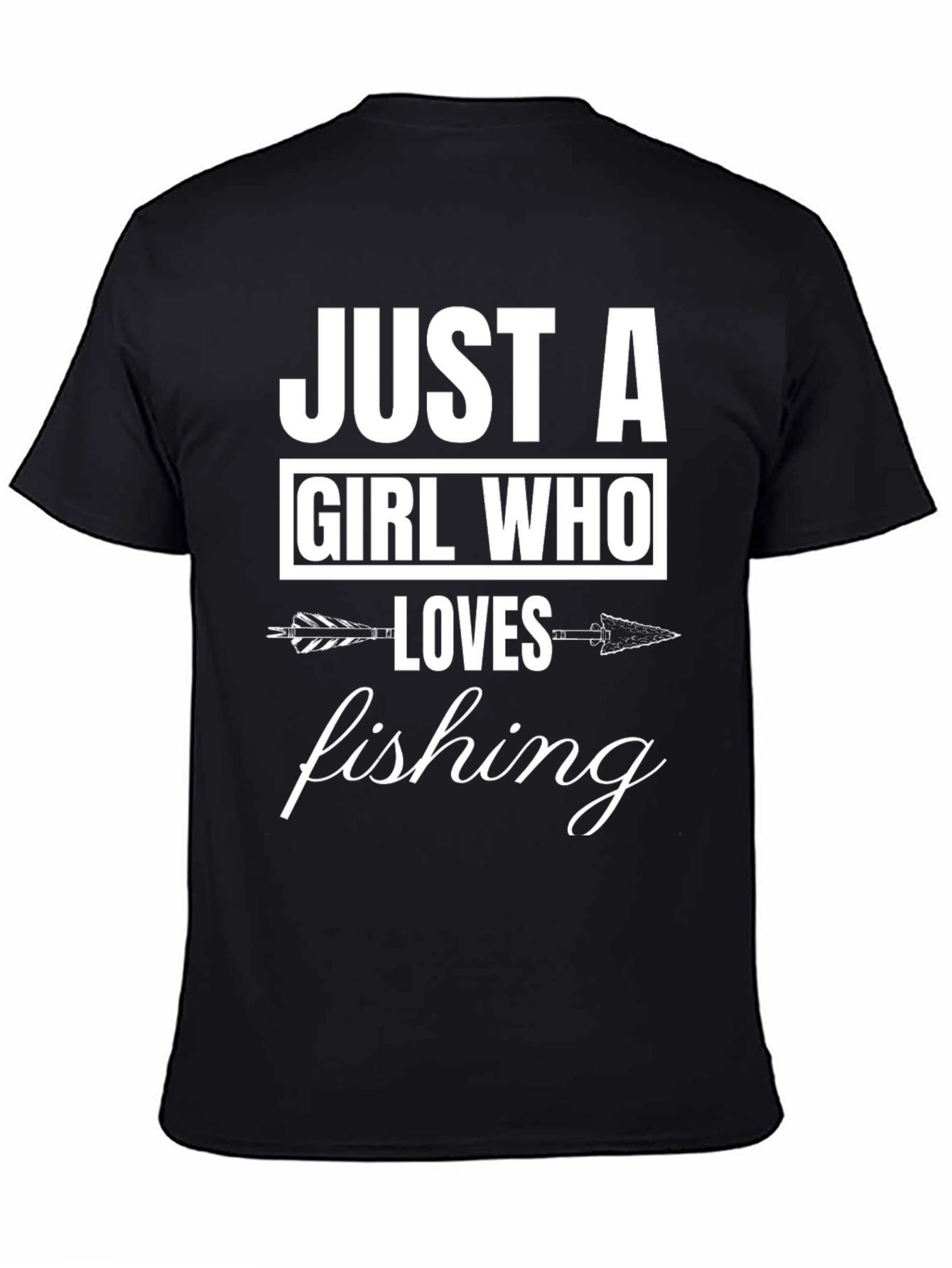 Just A Girl Who Loves Fishing T-Shirt