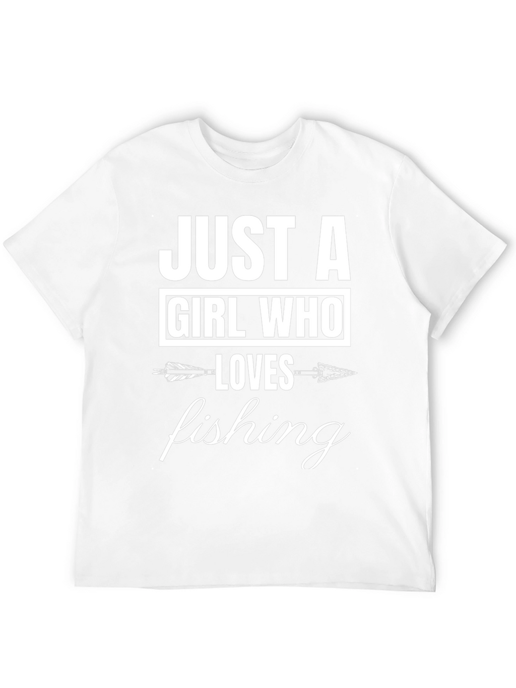 Just A Girl Who Loves Fishing T-Shirt
