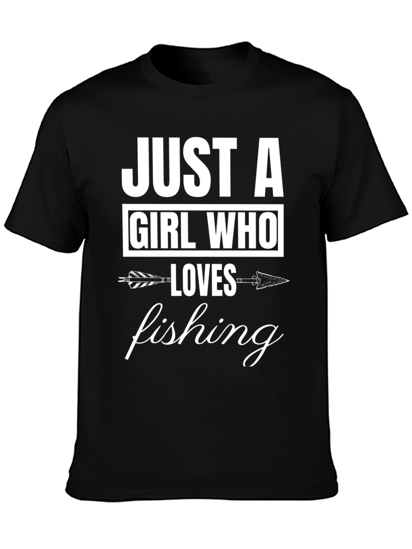 Just A Girl Who Loves Fishing T-Shirt